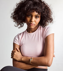 Sleek Structure Cuff Bracelet