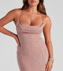 Lorelai Formal Glitter Long Dress