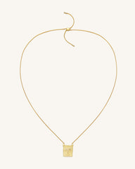 Zodiac Pendant Necklace - 18ct Gold Plated
